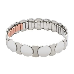 Moderna upogljiva zapestnica z bakrom