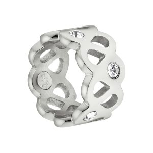 Širok prstan, kronica s kristalčki